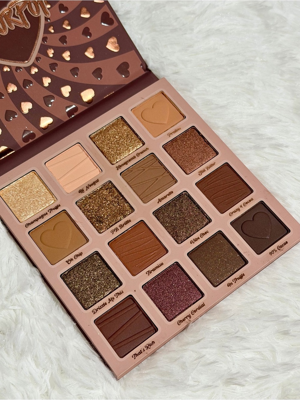 NEW ColourPop Not a Box of Chocolates eyeshadow palette neutral browns metallic - Picture 2 of 5